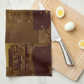 Vintag New York Manhattan Küchentuch (Viertel Falte)