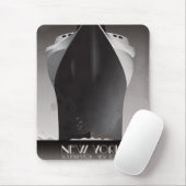 Vintag New York nach Southampton Mousepad (Mit Mouse)