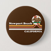 Vintag Newport Beach California Button (Vorderseite)