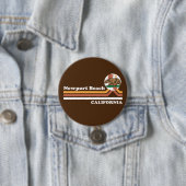 Vintag Newport Beach California Button (Beispiel)