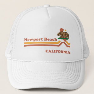 Vintag Newport Beach California Truckerkappe