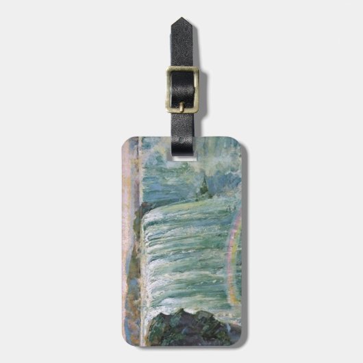 Vintag Niagara Falls Gepäckanhänger (Vorderseite vertikal)