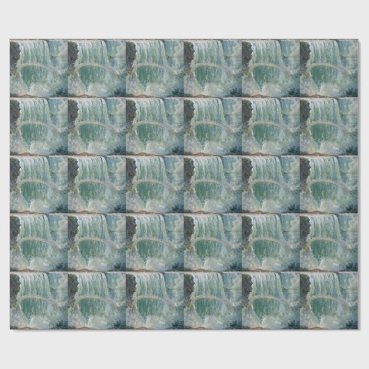 Vintag Niagara Falls Geschenkpapier (Flach)