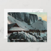 Vintag Niagara Falls Ice Postcard Postkarte (Vorne/Hinten)