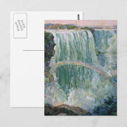 Vintag Niagara Falls Postkarte (Vorne/Hinten)