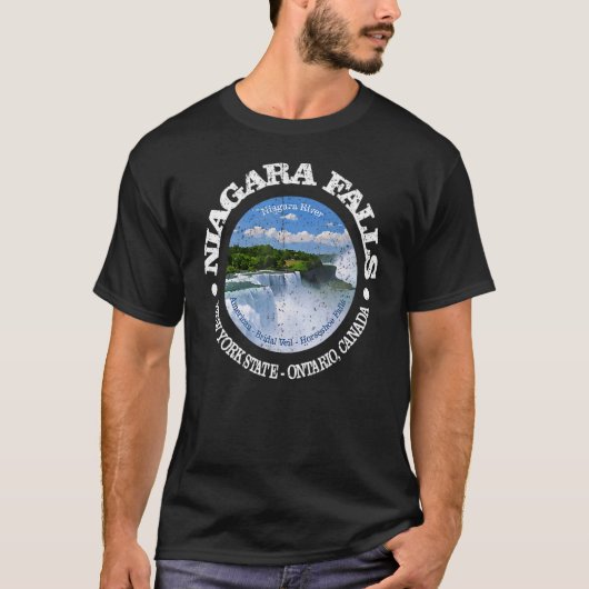 Vintag Niagara Falls Rd T-Shirt (Vorderseite)