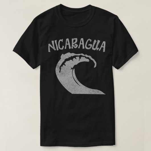 Vintag Nicaragua Surf T-Shirt (Design vorne)