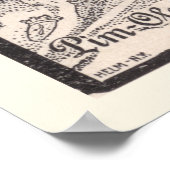 Vintag Nicelle Olive Oil Ad aus 1899 Poster (Ecke)