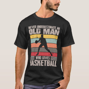 Vintag nie einen alten Mann unterschätzen, der B L T-Shirt