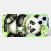 Vintag Niedlich Baby Panda Case-Mate iPhone Hülle (Rückseite (Horizontal))