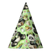 Vintag Niedlich Baby Panda Partyhütchen (Links)