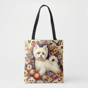 Vintag Niedlich maltesisch Tasche
