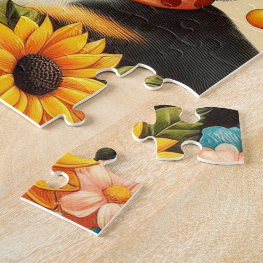 Vintag Niedliche nahtlose Chihuahua Puzzle (Seite)