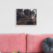 Vintag Night Owl Rackham Leinwanddruck (Insitu (Wohnzimmer))