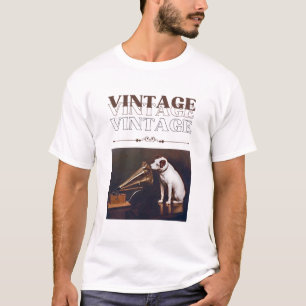 Vintag Nipper der RCA Victor's Master Voice T-Shirt