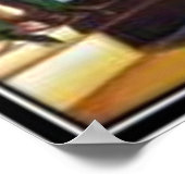 Vintag Nizza, Frankreich - Poster (Ecke)