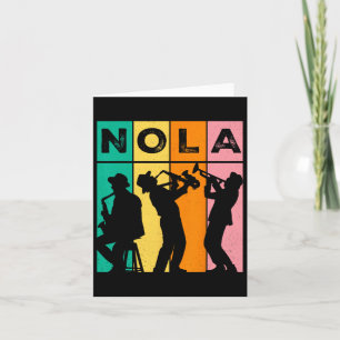 Vintag Nola New Orleans Mardi Gras Festival Moon a Karte