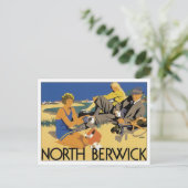 Vintag North Berwick Postkarte (Stehend Vorderseite)