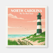 Vintag North Carolina Magnet (Vorne)