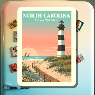 Vintag North Carolina Magnet