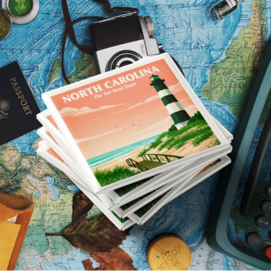 Vintag North Carolina Magnet