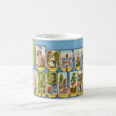 Vintag North Carolina Postcard Kaffeetasse (Mittel)