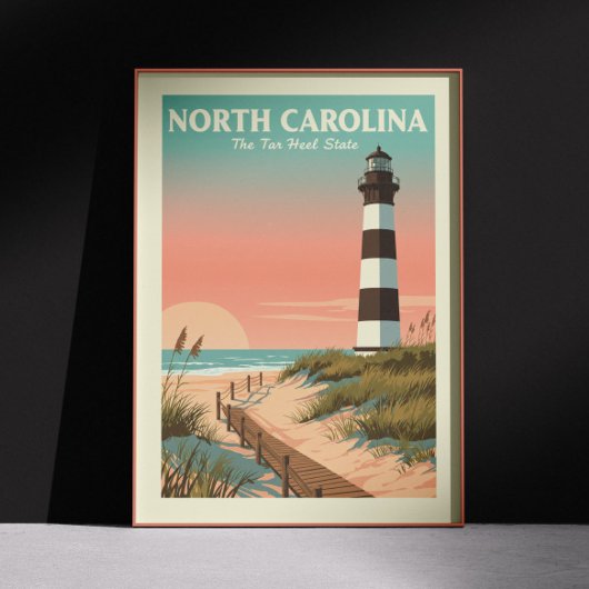 Vintag North Carolina Poster