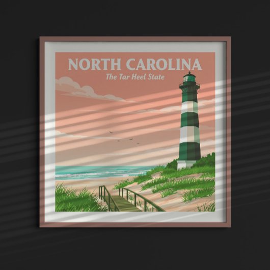Vintag North Carolina Poster