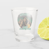 Vintag North Conway New Hampshire Schnapsglas (Rückseite)