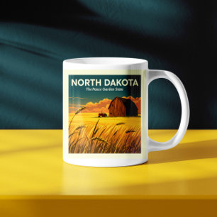 Vintag North Dakota Kaffeetasse