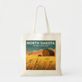 Vintag North Dakota Tragetasche (Vorne)