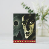 Vintag Nosferatu Kunst, Dichtung und Musik Postkarte (Stehend Vorderseite)
