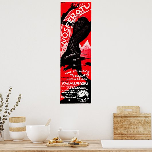 Vintag Nosferatu Poster (Küche)