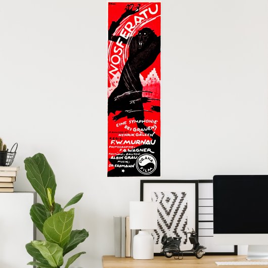 Vintag Nosferatu Poster (Heimbüro)