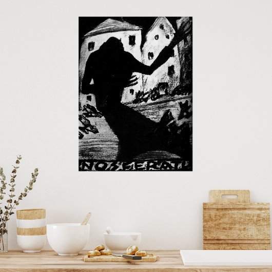 Vintag Nosferatu Poster (Küche)
