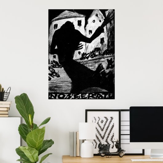 Vintag Nosferatu Poster (Heimbüro)