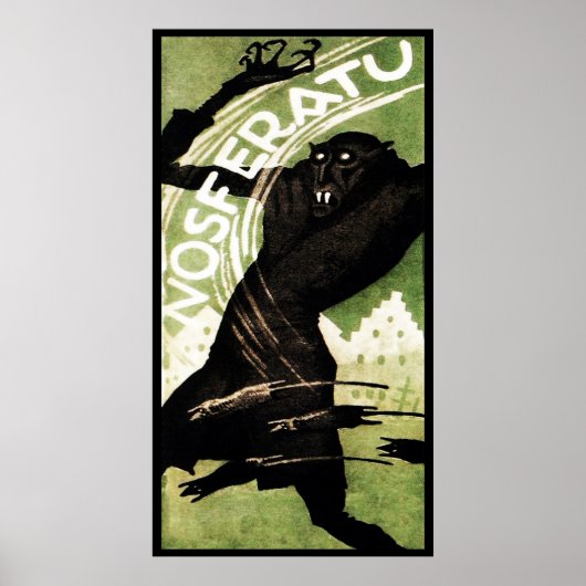Vintag Nosferatu Poster (Vorne)