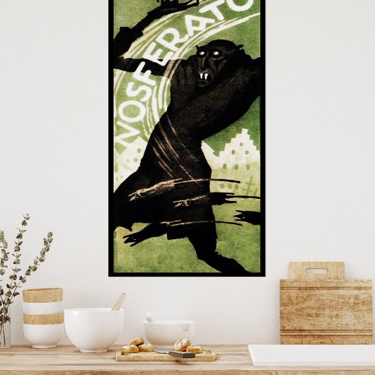 Vintag Nosferatu Poster (Küche)