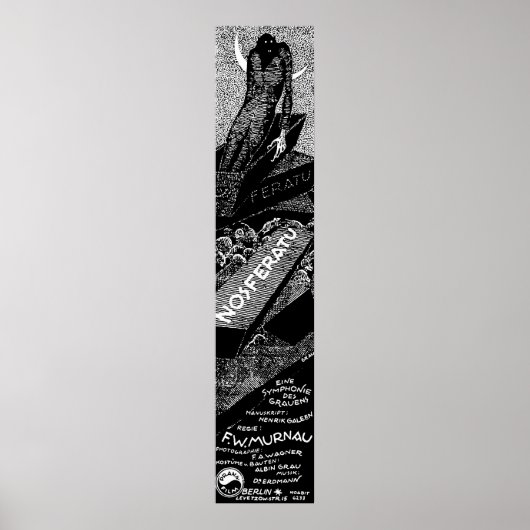 Vintag Nosferatu Poster (Vorne)