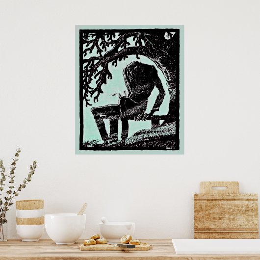 Vintag Nosferatu Poster (Küche)