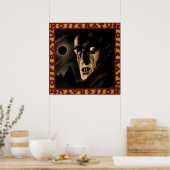 Vintag Nosferatu Premier Souvenir Poster (Küche)