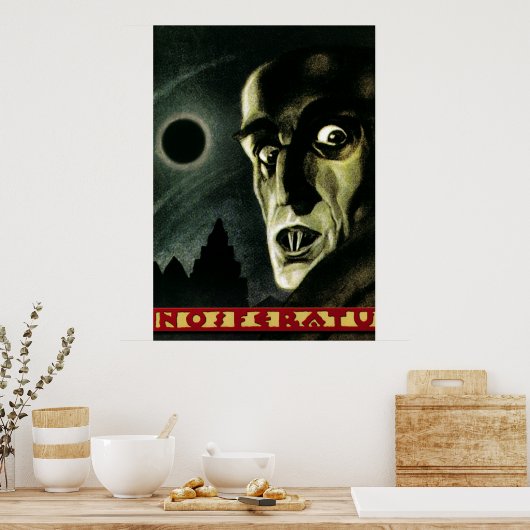 Vintag Nosferatu Promo Poster (Küche)