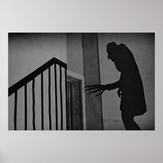 Vintag Nosferatu Shadow Scene Poster (Vorne)