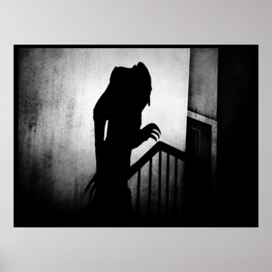 Vintag Nosferatu Shadow Scene Poster (Vorne)