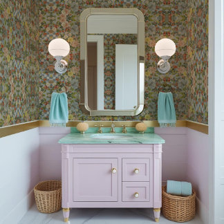 Vintag Nostalgische Chintzy Floral & Quirky Print  Tapete