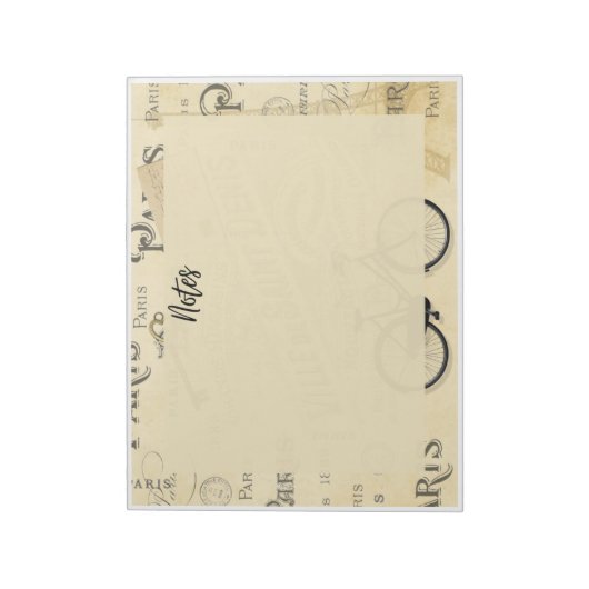 Vintag Notizblock (Rotiert)