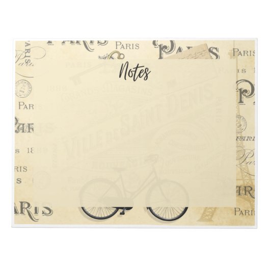 Vintag Notizblock (Vorderseite)