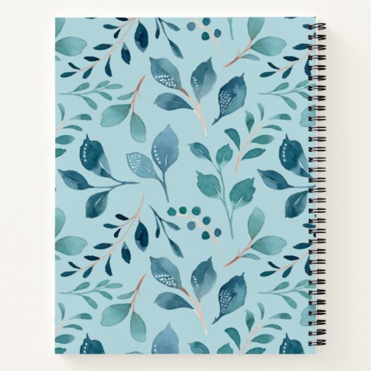 Vintag Notizblock (Rückseite)