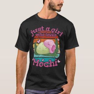 Vintag nur ein Mädchen, die Lieben mochi japanisch T-Shirt