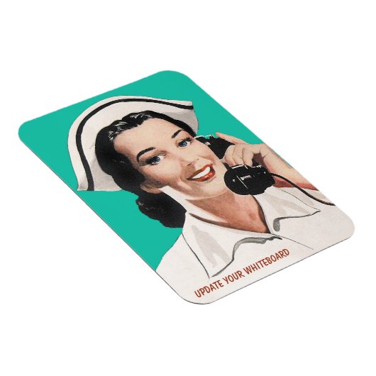 Vintag Nurse Funny Advice Magnet (Rechte Seite)